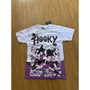 Hooky Dani & Dorian Boyfriend Fit Girls T-Shirt Medium